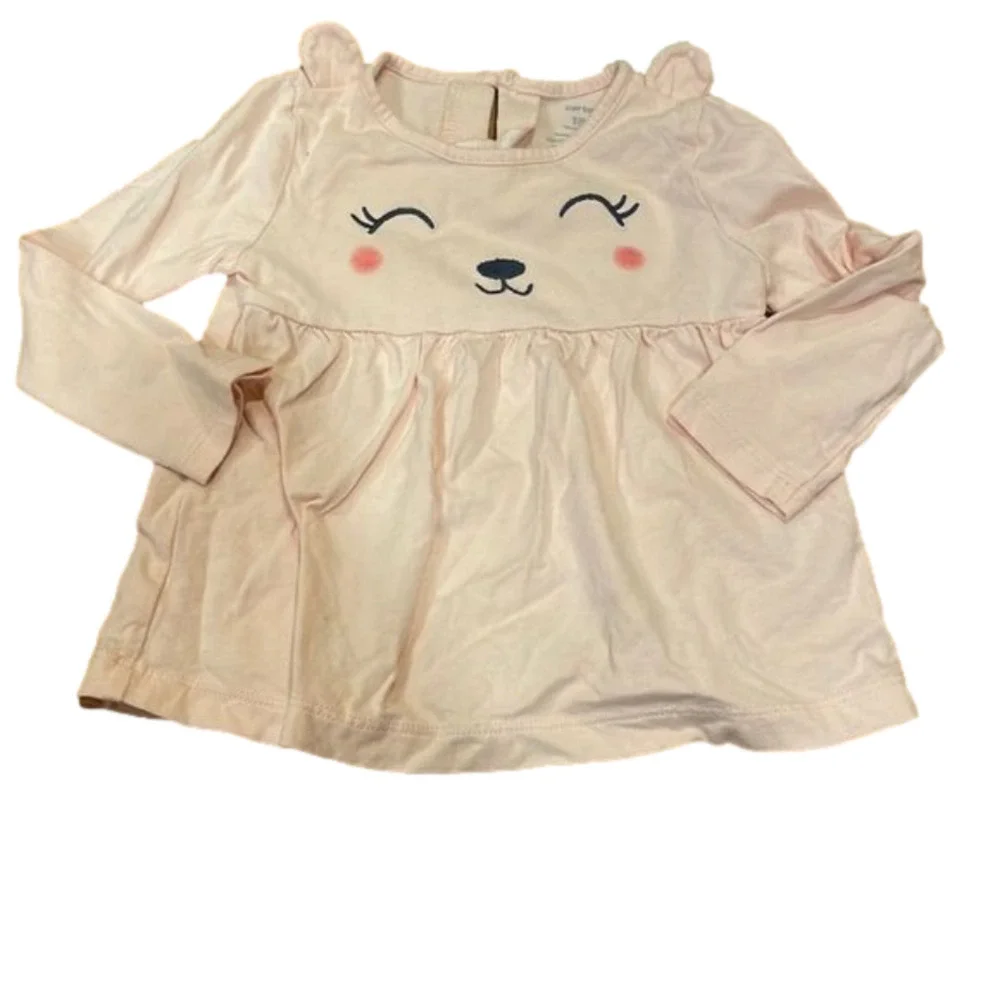 CARTERS 18 m girls long sleeve top